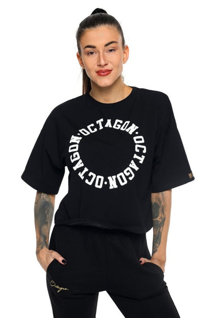 🖤👕 OCTAGON Women's RING T-Shirt – Black
