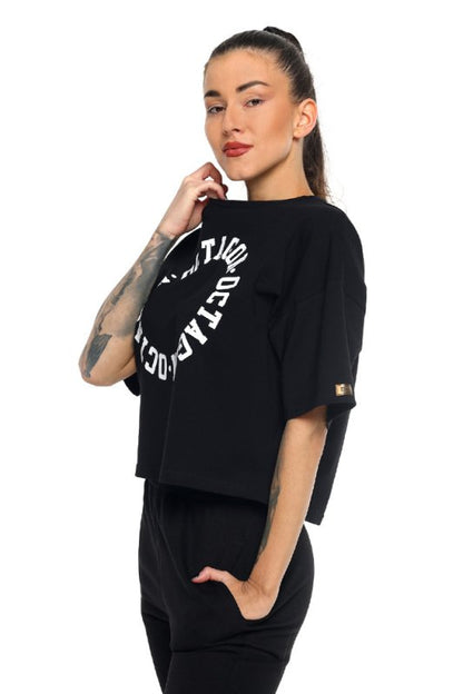 🖤👕 OCTAGON Women's RING T-Shirt – Black