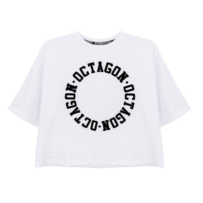 🖤👕 OCTAGON Women's RING T-Shirt – White