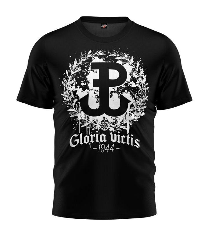 Odziez-Uliczna.pl T-Shirt “Gloria Victis PW” Black 🇵🇱🖤🔥