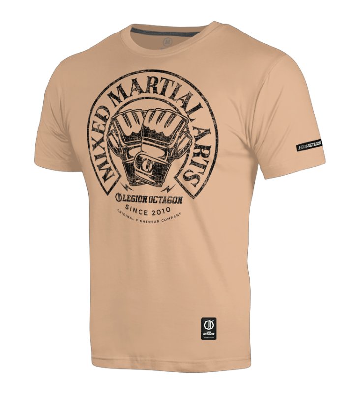 LEGION OCTAGON – MMA T-Shirt 🇵🇱🔥 Beige