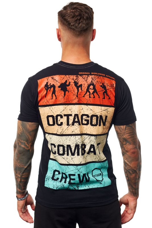 Octagon Combat Crew BLACK T-Shirt