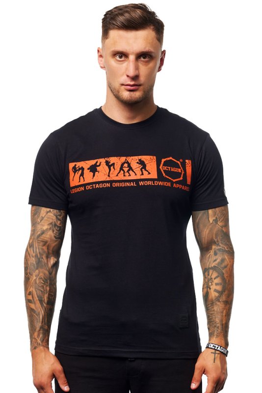 Octagon Combat Crew BLACK T-Shirt