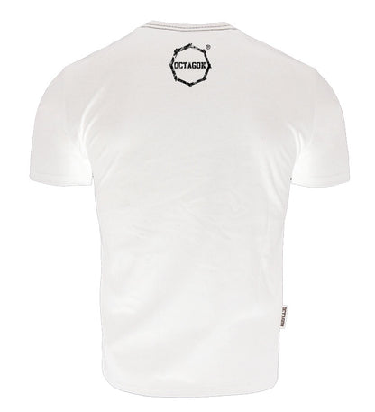 🥊 OCTAGON T-Shirt Logo Smash White