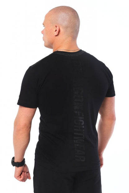 Octagon T-shirt Vertical Black/Black
