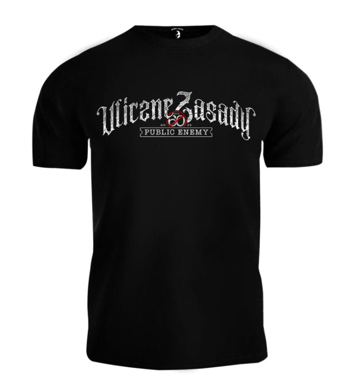 PUBLIC ENEMY – T-Shirt “Uliczne Zasady” 🖤🔥