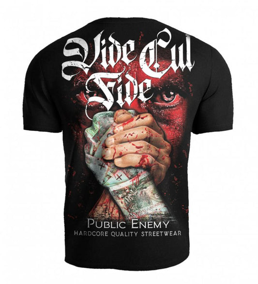 🖤 Public Enemy “Vide Cul Fide” T-Shirt – Black