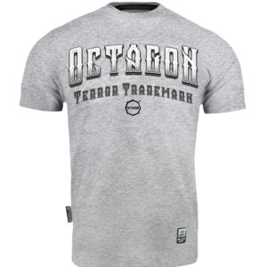 Octagon T-shirt Theatre Of Terror Grey