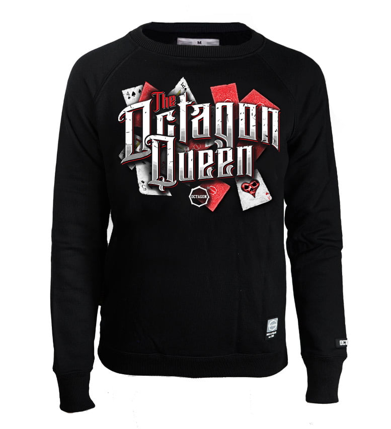 Womens Sweatshirt Octagon Queen