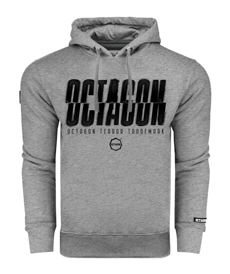 Sweatshirt Octagon (T)Error Grey Hoodie