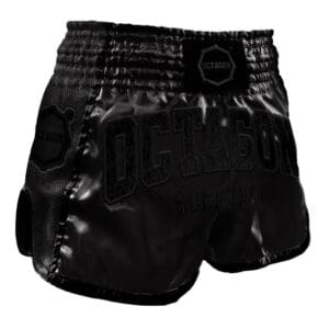 Muay Thai Shorts Octagon Black/Black