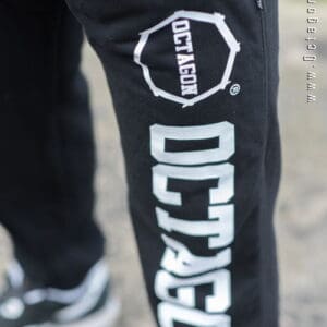 Trousers Octagon Big Logo Caption black