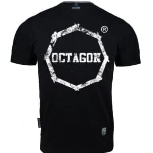 T-shirt Octagon Logo Smash black 