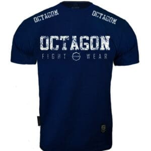 T-shirt Octagon Fight Wear OCTAGON granatowy