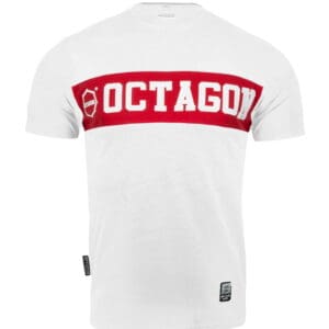 T-shirt Octagon Middle white