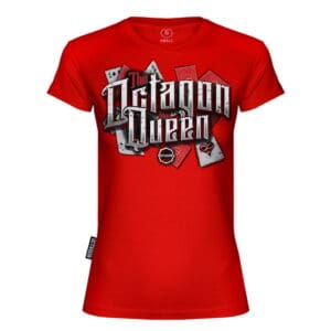 T-shirt Octagon Queen red