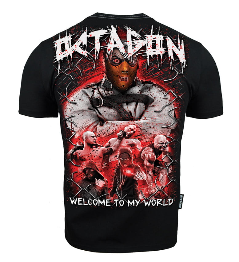 T-shirt Octagon Welcome to my World 2