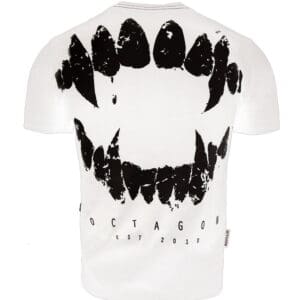 T-shirt Octagon Teeth White