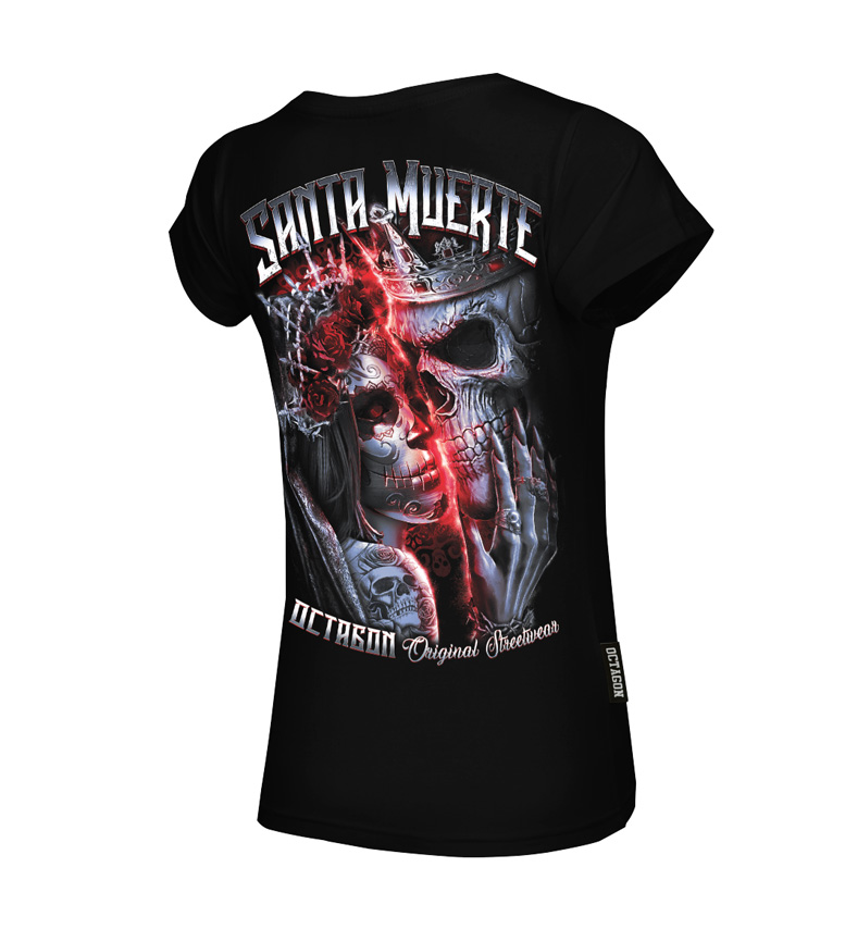 Women’s T-shirt Octagon Santa Muerte – Octagon Shop UK – Streetware