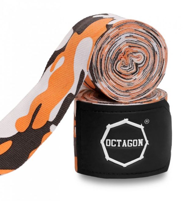 Handwraps Octagon Fightgear Supreme Basic peach camo 3m - Image 3