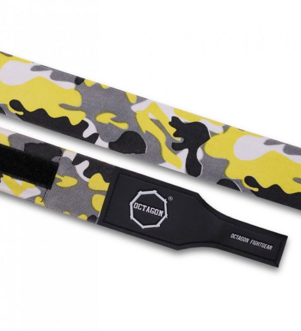 Handwraps Octagon Fightgear Supreme Basic yellow camo 3m - Image 2