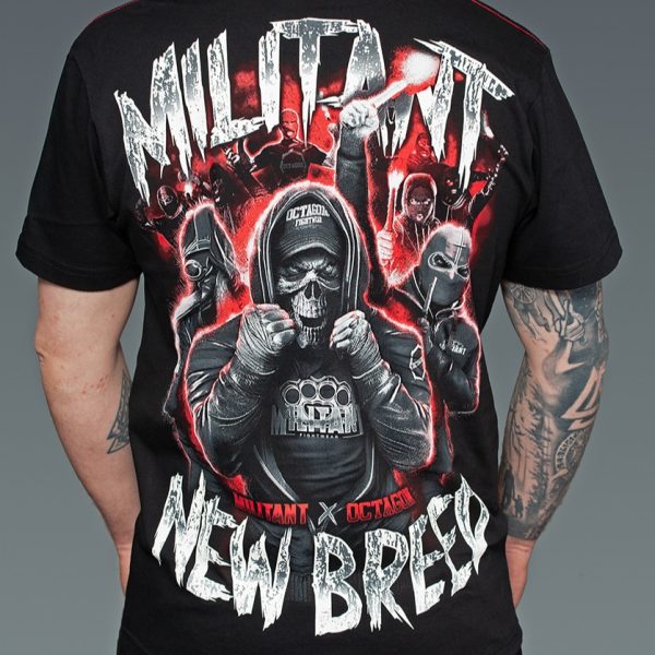 COLABORATION T-SHIRT OCTAGON/MILITANT