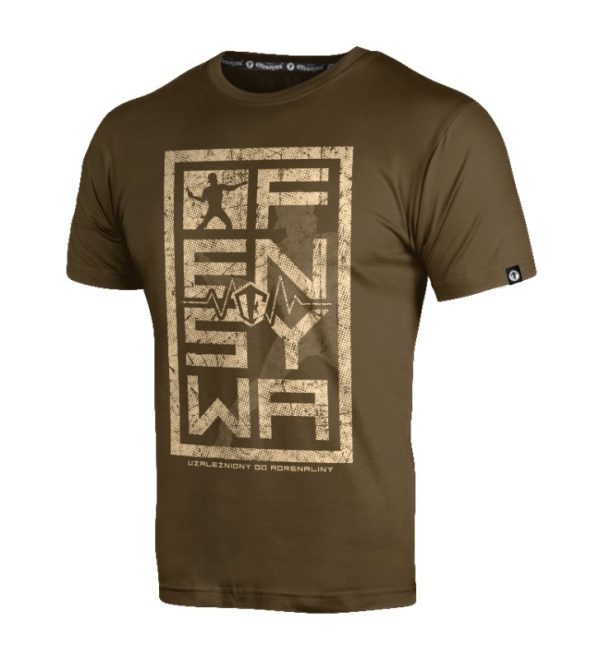 OFENSYWA t-shirt Adrenalina Brown