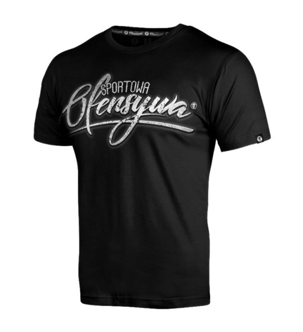 T-shirt Ofensywa x Octagon Sportowa Ofensywa BLACK - Image 2